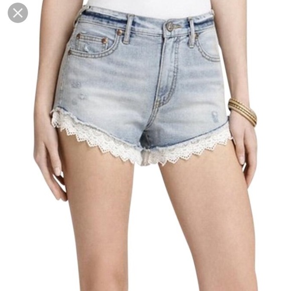 NWT Free People Jean Shorts - Picture 4 of 8